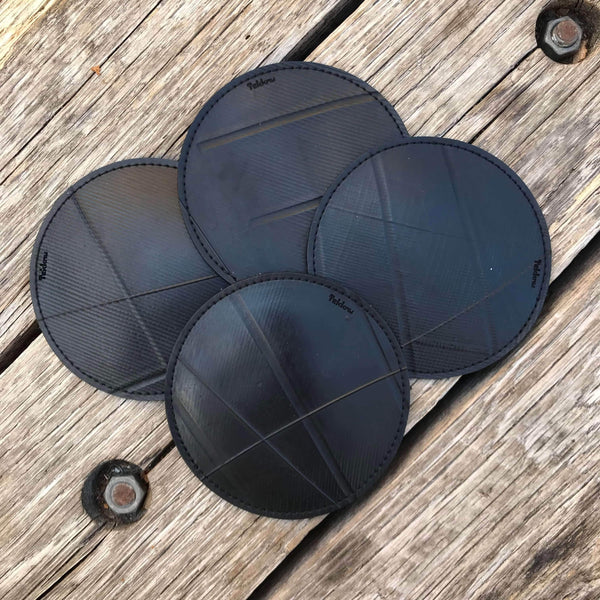 TEKKNU Coasters (4 pcs) sustainably-made-from-upcycled-tire-inner-tubes
